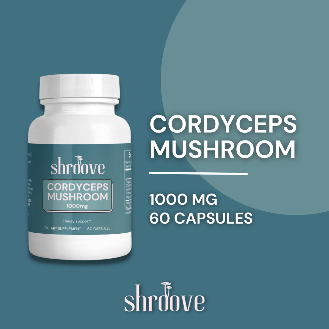 Shroove Cordyceps Mushroom 1000 mg