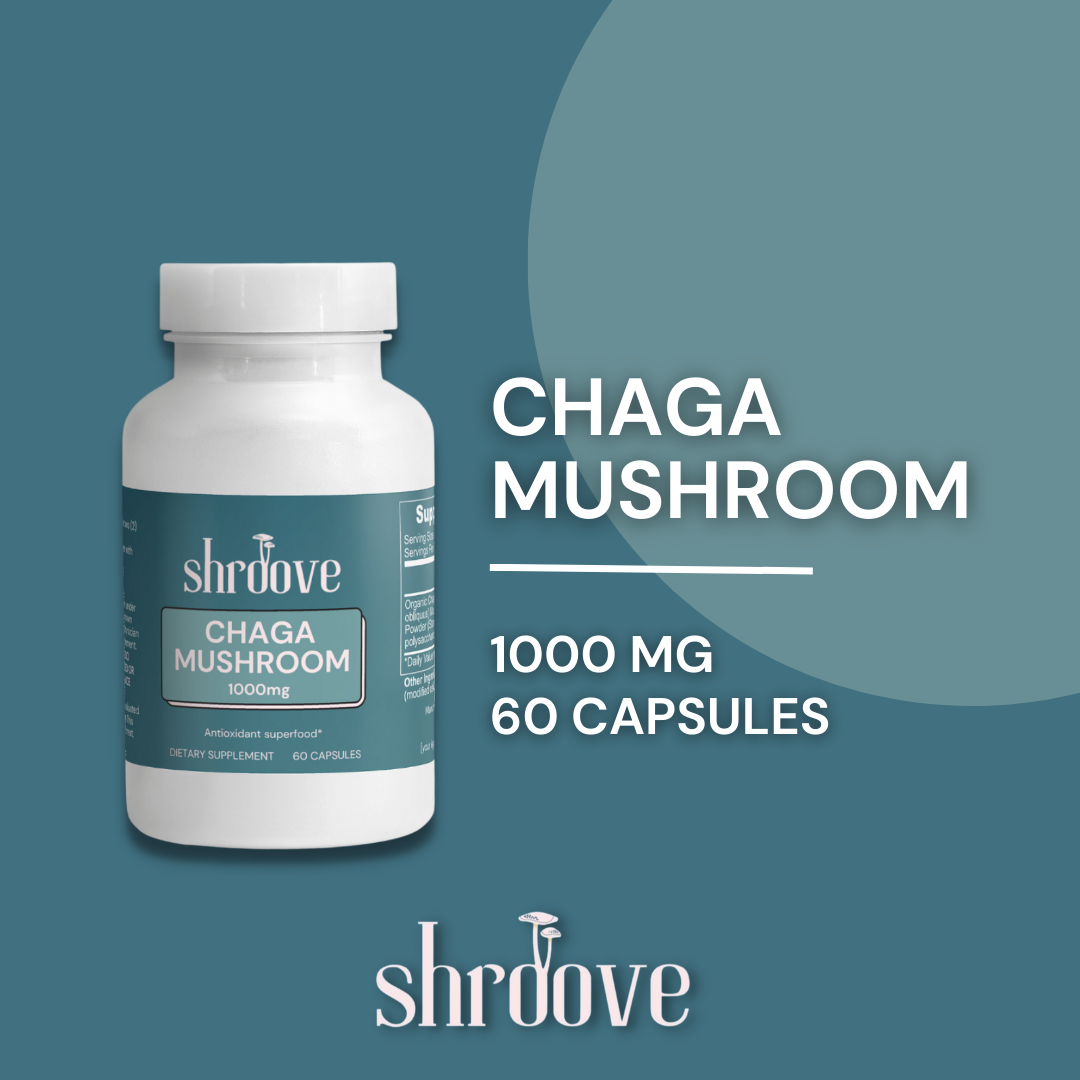 Shroove Chaga Mushroom 1000mg